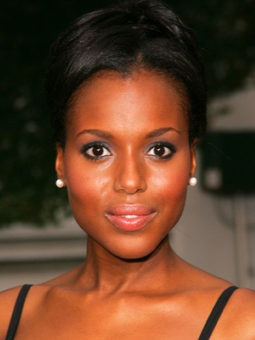 Kerry Washington&rsquo;s widow&rsquo;s peak