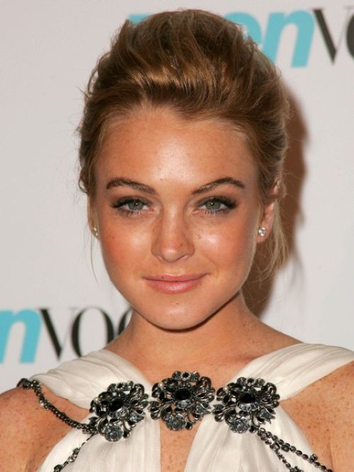 Lindsay Lohan&rsquo;s cowlick