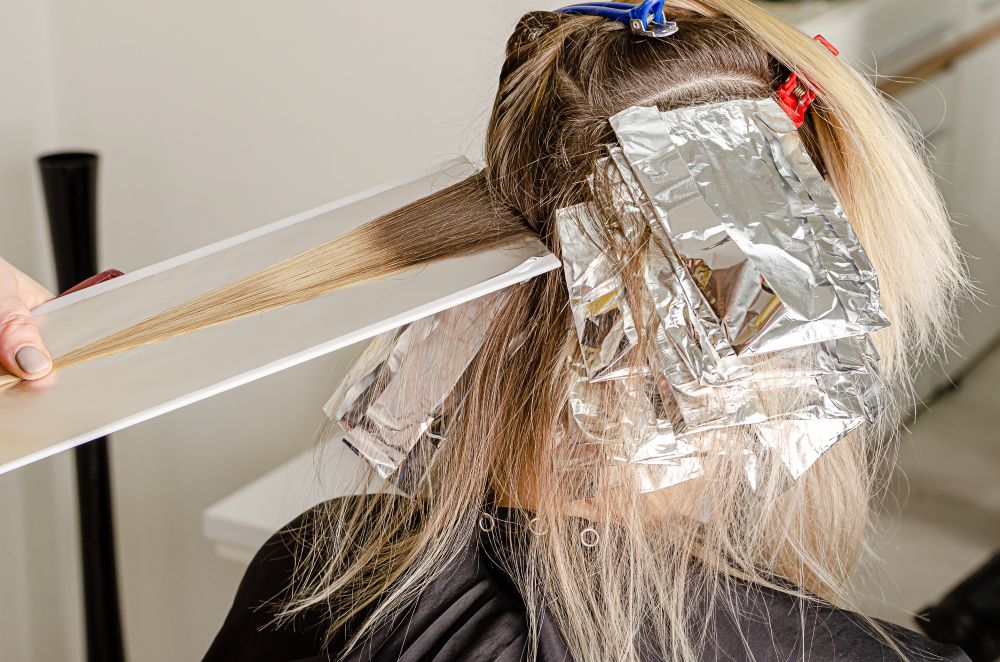 Harsh chemicals in hair treatments or styling products&nbsp;can damage hair