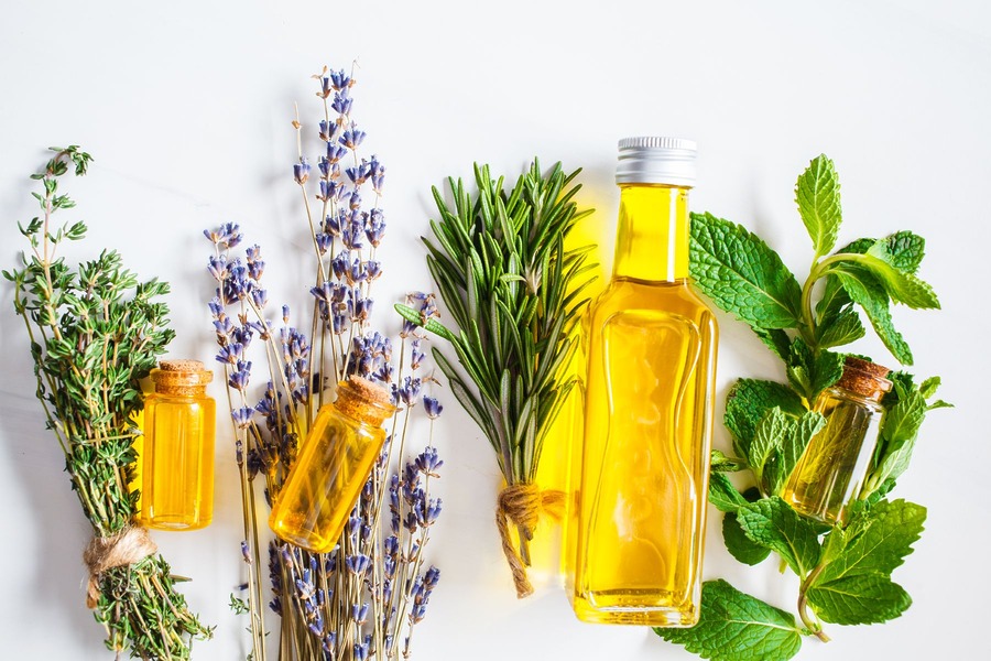 Diluted Rosemary Oil For Hair