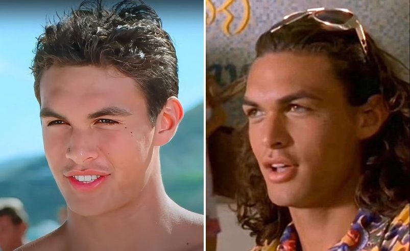 Jason Momoa&rsquo;s beardless early years, in Baywatch Hawaii