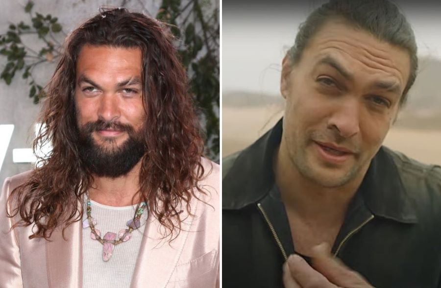 Jason Momoa&rsquo;s look with and without a beard