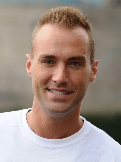 Calum Best&rsquo;s hair in 2012