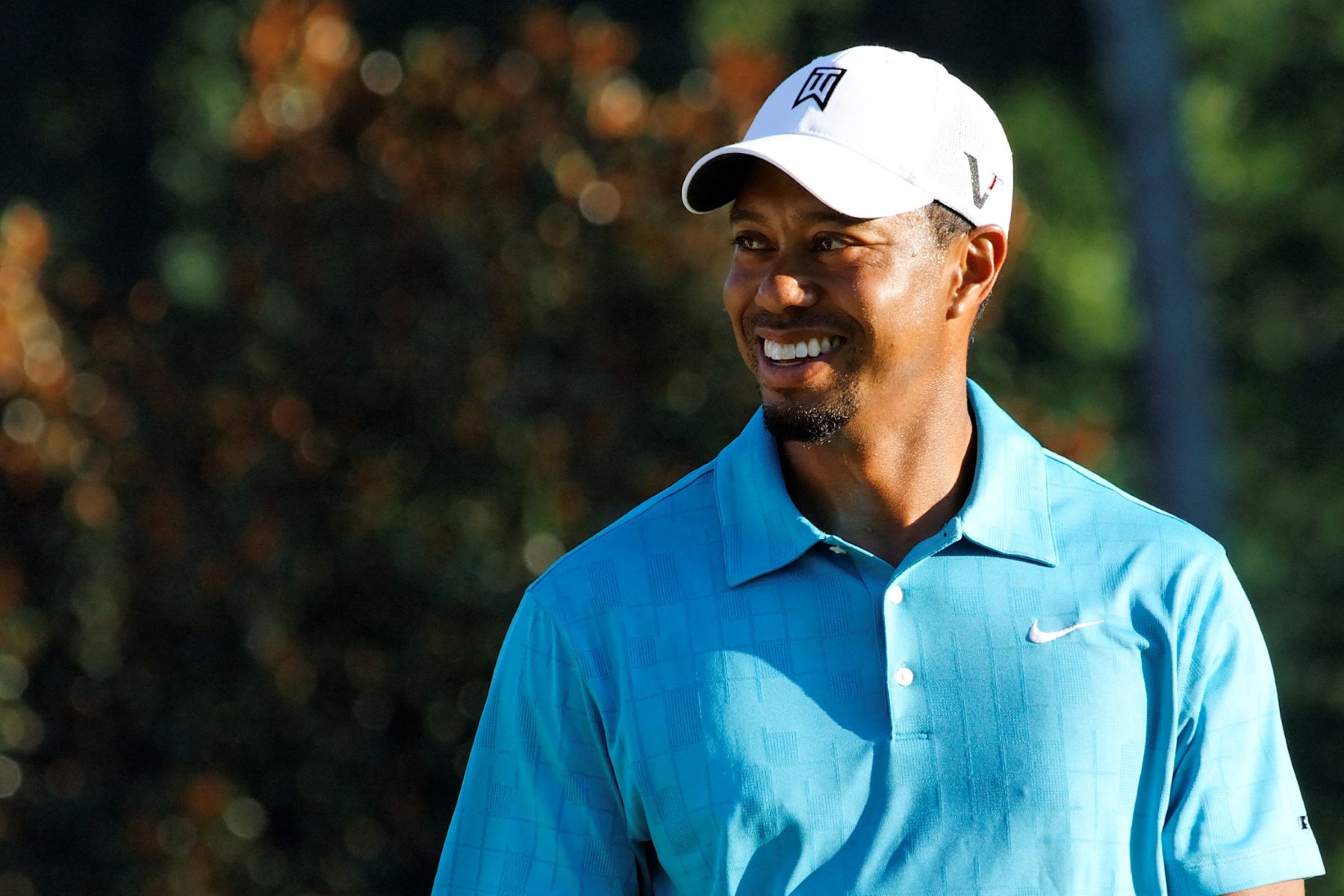 Tiger Woods&rsquo; balding covered with cap