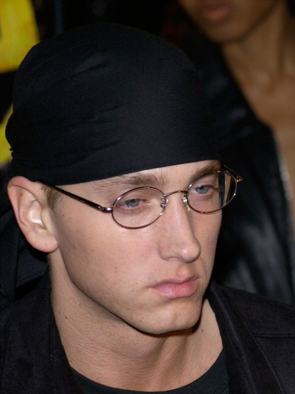 Eminem&rsquo;s beard in 2002