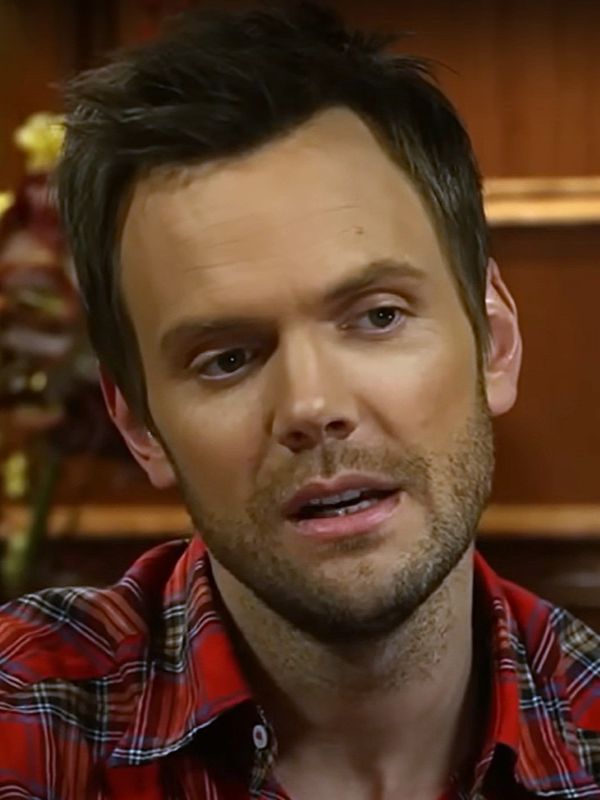 Joel McHale&rsquo;s hair in 2015
