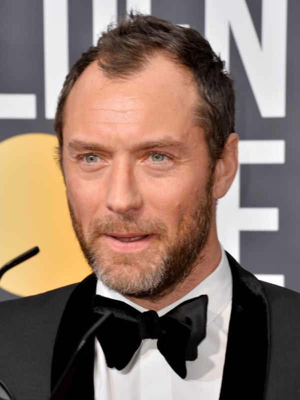 Jude Law&rsquo;s hair in early 2018