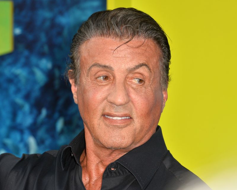 Sylvester Stallone&rsquo;s hair in 2018