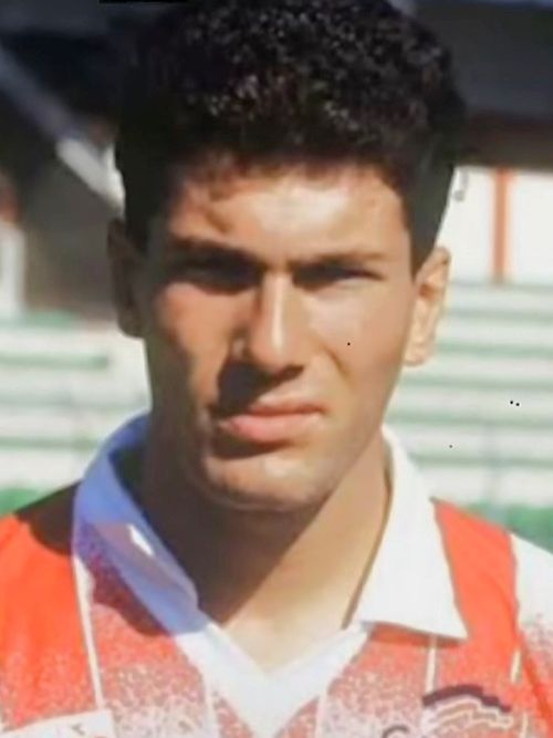 Zidane&rsquo;s hair in 1996