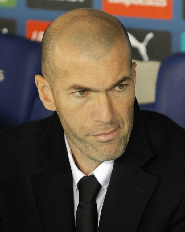Zidane&rsquo;s hair in 2014