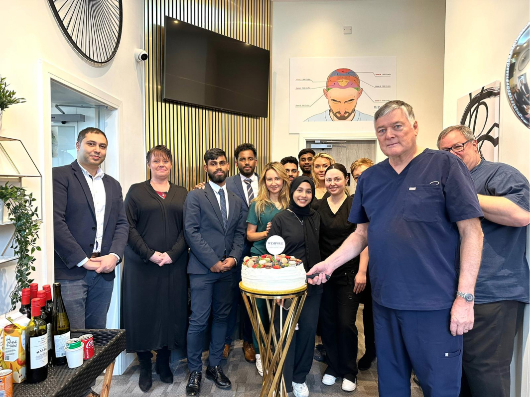Wimpole clinic new location celebration