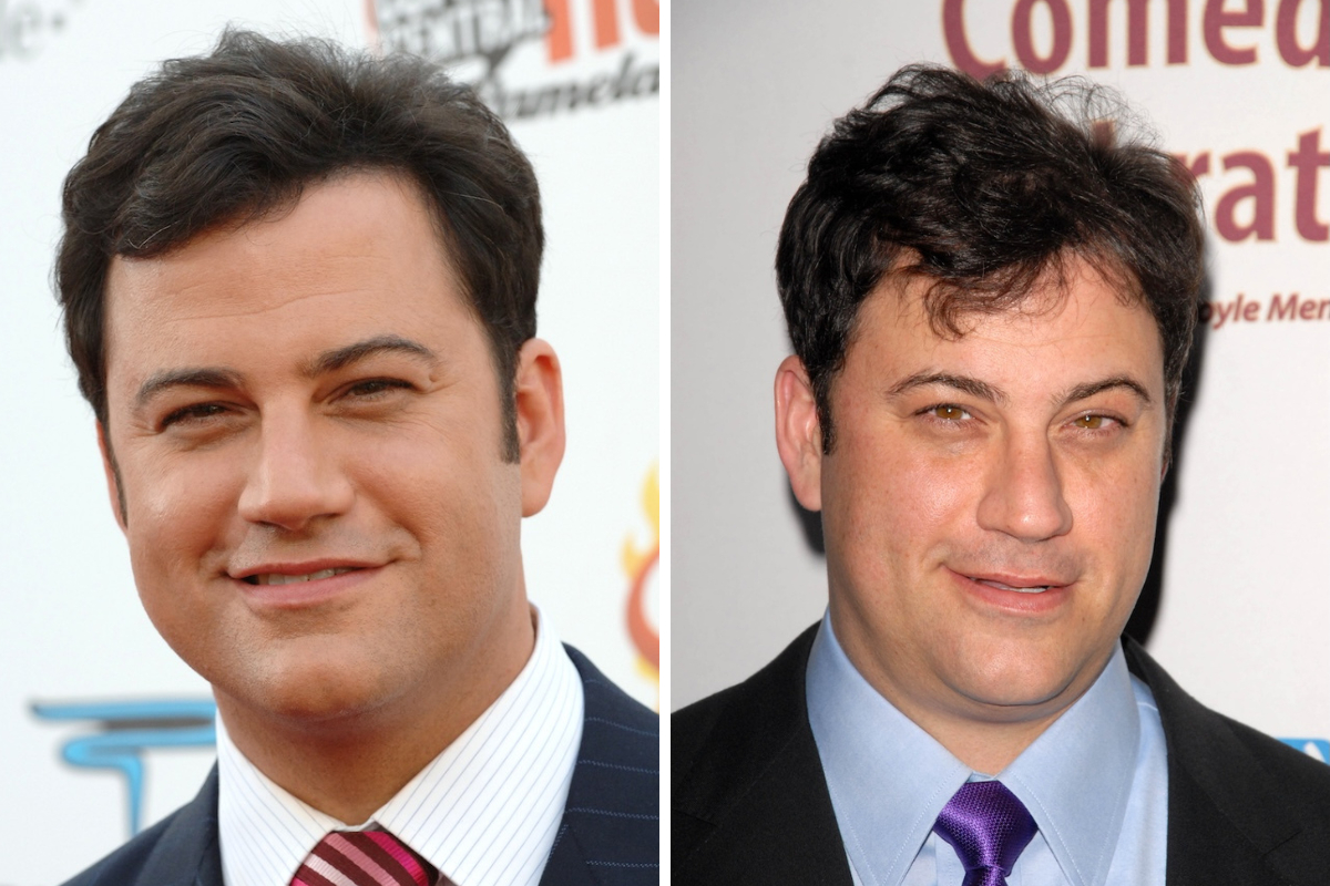 jimmy kimmels hair in the 00s
